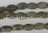 COV51 15.5 inches 8*12mm oval labradorite beads wholesale