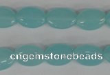 COV61 15.5 inches 10*14mm oval candy jade beads wholesale