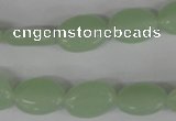 COV63 15.5 inches 10*14mm oval candy jade beads wholesale