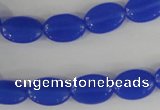 COV64 15.5 inches 10*14mm oval candy jade beads wholesale