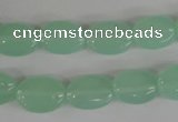 COV65 15.5 inches 10*14mm oval candy jade beads wholesale