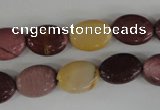 COV78 15.5 inches 10*14mm oval mookaite gemstone beads wholesale