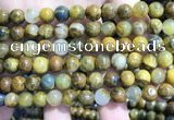 CPB1052 15.5 inches 8mm round golden pietersite beads wholesale