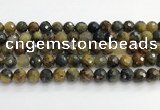 CPB1077 15.5 inches 8mm faceted round natural pietersite beads