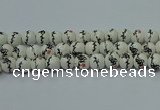 CPB555 15.5 inches 14mm round Painted porcelain beads