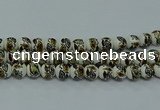 CPB645 15.5 inches 14mm round Painted porcelain beads