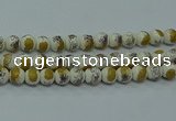 CPB751 15.5 inches 6mm round Painted porcelain beads