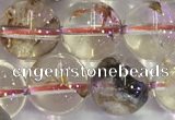 CPC653 15.5 inches 10mm round yellow phantom quartz beads