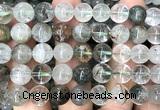 CPC729 15 inches 10mm round green phantom quartz beads wholesale