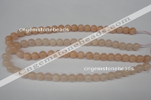 CPE04 15.5 inches 10mm round peach stone beads wholesale