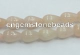 CPI01 15.5 inches 8*12mm teardrop pink aventurine jade beads