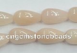 CPI03 15.5 inches 10*20mm teardrop pink aventurine jade beads