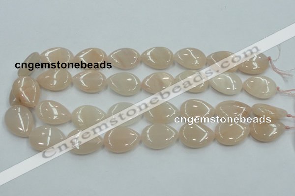 CPI05 15.5 inches 18*25mm flat teardrop pink aventurine jade beads