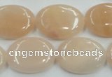 CPI09 15.5 inches 18*25mm oval pink aventurine jade beads wholesale