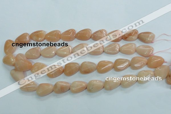 CPI104 15.5 inches 15*20mm nuggets pink aventurine jade beads