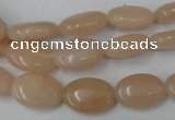 CPI151 15.5 inches 10*14mm oval pink aventurine jade beads