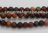 CPJ101 15.5 inches 6mm round picasso jasper gemstone beads wholesale