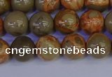 CPJ463 15.5 inches 10mm round African picture jasper beads