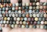 CPJ481 15.5 inches 6mm round polychrome jasper beads wholesale