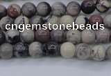 CPJ600 15.5 inches 4mm round purple striped jasper beads wholesale