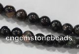 CPM01 15.5 inches 6mm round plum blossom jade beads wholesale