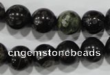 CPM04 15.5 inches 12mm round plum blossom jade beads wholesale