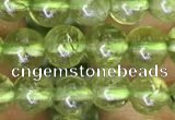 CPO130 15.5 inches 5mm round natural peridot beads wholesale