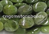 CPO14 15.5 inches 13*18mm oval olivine gemstone beads wholesale
