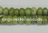 CPO22 15.5 inches 4*6mm rondelle olivine gemstone beads wholesale