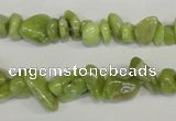 CPO40 15.5 inches 4*10mm – 10*12mm olivine chips beads wholesale