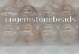 CPQ251 15.5 inches 6mm round natural pink quartz beads wholesale