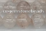 CPQ252 15.5 inches 8mm round natural pink quartz beads wholesale