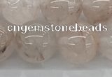 CPQ254 15.5 inches 12mm round natural pink quartz beads wholesale