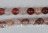 CPQ29 15.5 inches 8mm round natural pink quartz beads wholesale