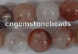 CPQ33 15.5 inches 16mm round natural pink quartz beads wholesale