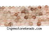 CPQ341 15.5 inches 6mm round pink quartz gemstone beads