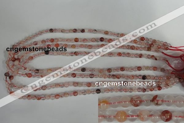 CPQ35 15.5 inches 5mm round natural pink quartz beads wholesale