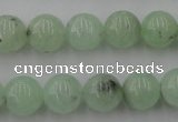 CPR104 15.5 inches 12mm round natural prehnite beads wholesale