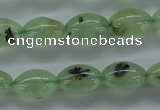 CPR208 15.5 inches 10*14mm rice natural prehnite beads wholesale