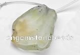 CPR22 Freeform A- grade natural Prehnite gemstone beads wholesal