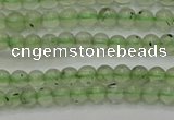 CPR310 15.5 inches 4mm round natural prehnite gemstone beads