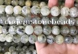 CPR355 15.5 inches 14mm faceted round prehnite beads wholesale