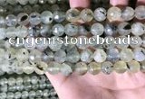 CPR359 15.5 inches 10mm faceted round prehnite beads wholesale