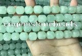 CPR383 15.5 inches 10*12mm tube prehnite gemstone beads