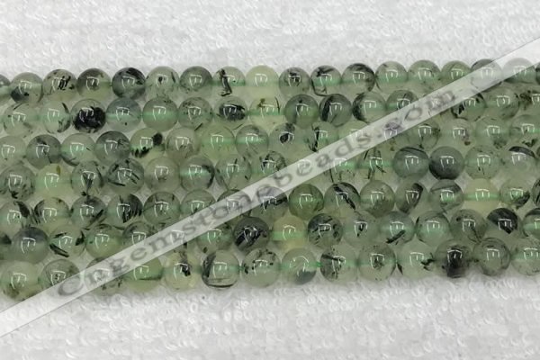 CPR390 15.5 inches 6mm round prehnite beads wholesale