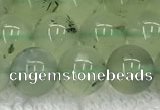 CPR396 15.5 inches 8mm round prehnite gemstone beads