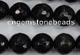 CPY503 15.5 inches 10mm faceted round natural chalcopyrite beads