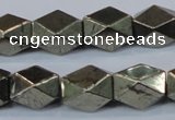 CPY610 15.5 inches 10*15mm nuggets pyrite gemstone beads