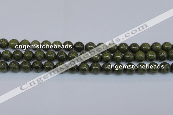 CPY755 15.5 inches 14mm round pyrite gemstone beads wholesale