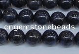 CPY773 15.5 inches 10mm round pyrite gemstone beads wholesale